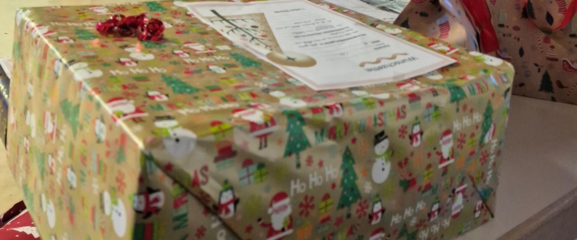 Geschenkübergabe St. Franziskusheim