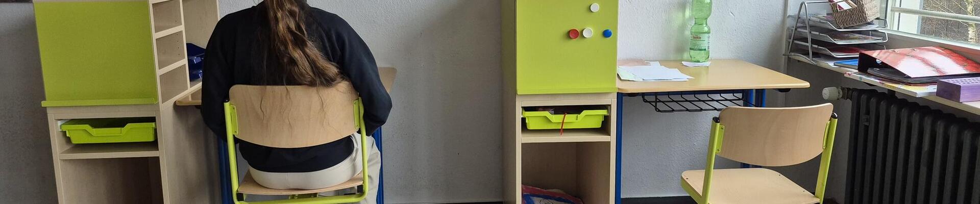Schulmöbel in der Alexia-Schule